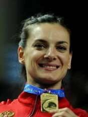 Елена Исинбаева, российская прыгунья с шестом, стала чемпионкой мира